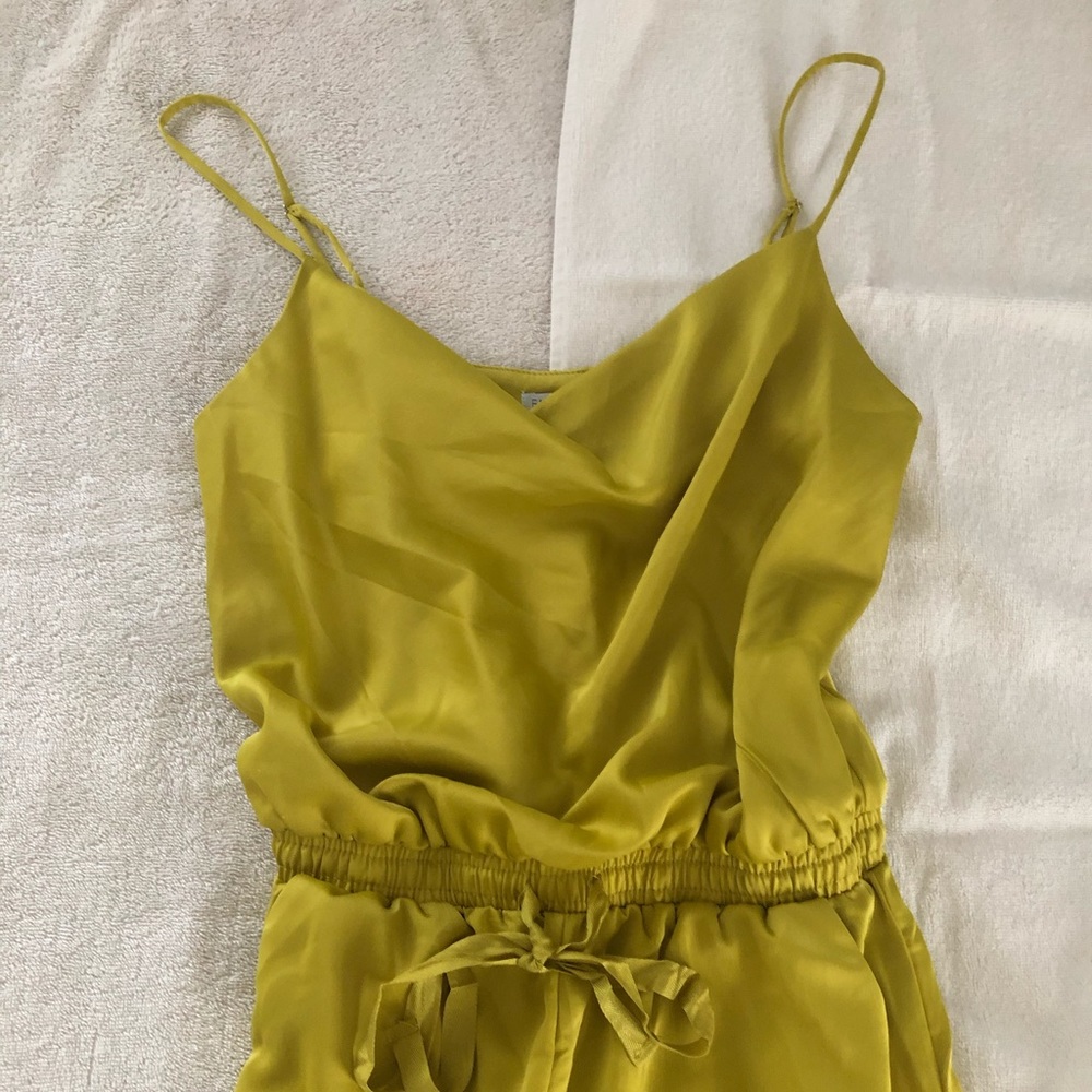 COPY - Lime long pants romper